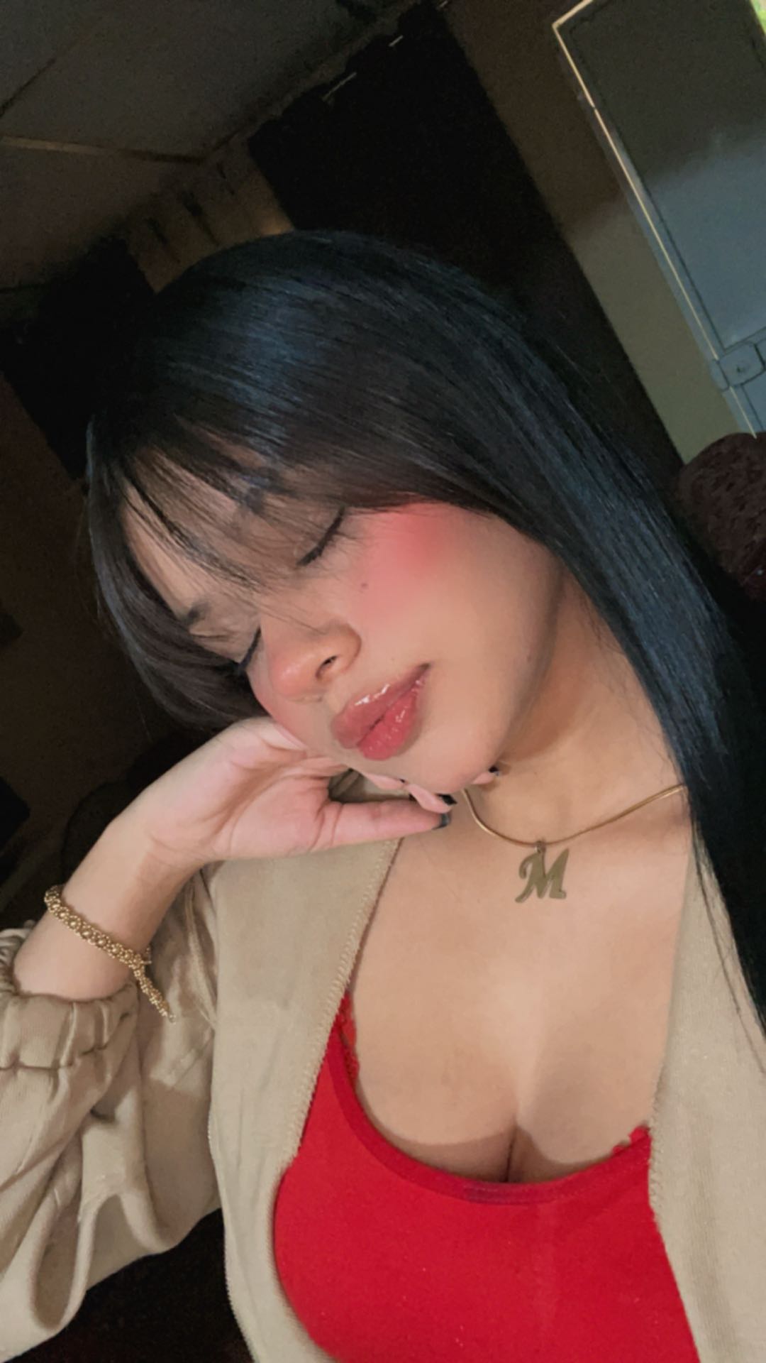 Woman online for a live conversation
