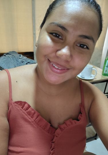 Woman online for a private video conversation